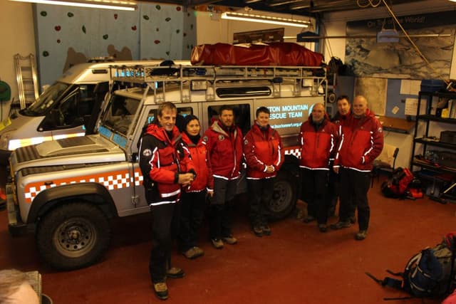 Four Inns Walk Four Inns Walk challenge for mountain rescue members