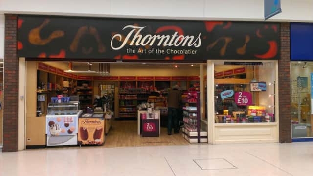 Thorntons, in the Springs Shopping Centre, in Buxton.