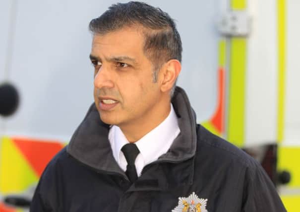 Derbyshire fire service area manager Kam Basi.