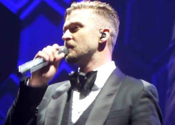Justin Timberlake at Sheffield Motorpoint Arena