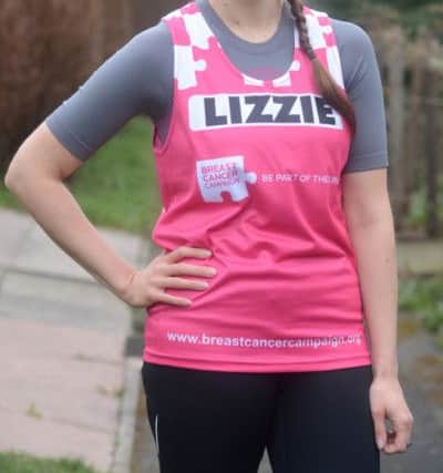 London marathon runner Elizabeth Nocton