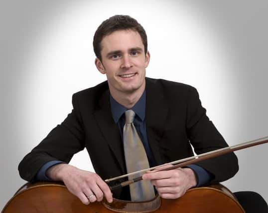 Halle principal cellist Nicholas Trygstad