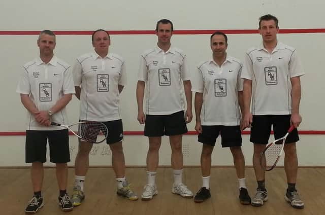 Buxton's Men's squash team
