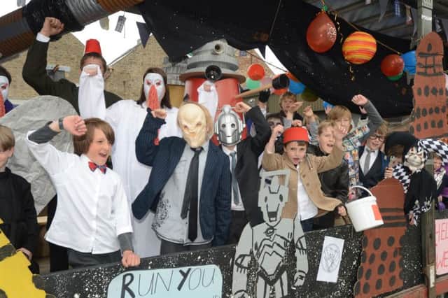 Whaley Bridge Carnival 2013, Dr Who theme for the scouts and guides