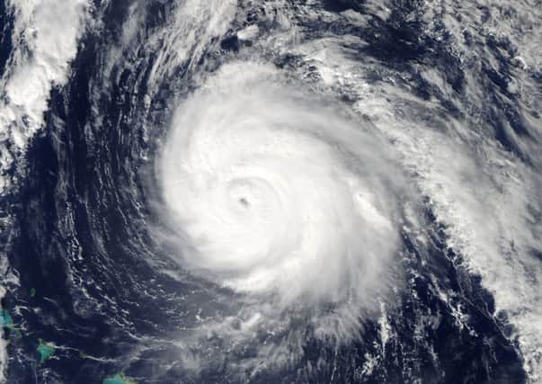 Hurricane Gonzalo.