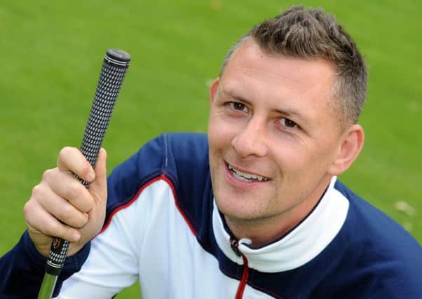 Tapton Park Golf Club professional, Craig Pollard.