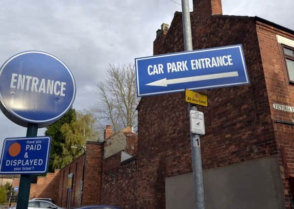 Feature on car parking