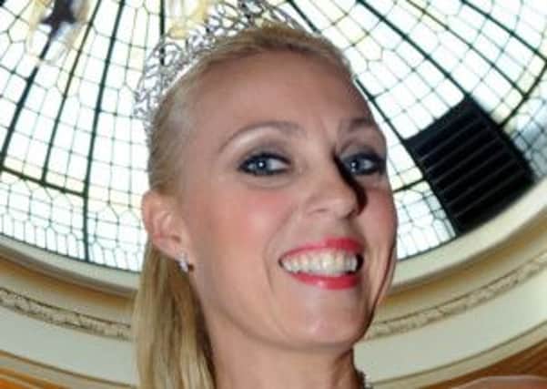 Cinderella launch.   Camilla Dallerup as the Fairy Godmother.