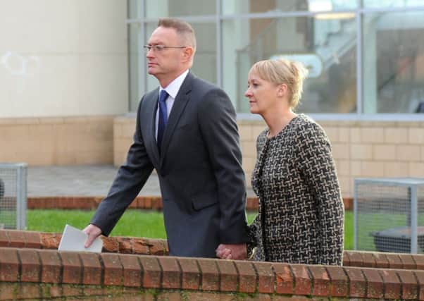 Pictured is Derbyshire chief fire officer Sean Frayne who denies committing rape. Picture courtesy of Press Association.