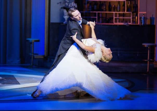 Alan Burkitt and Charlotte Gooch star in Top Hat at Manchester Opera House