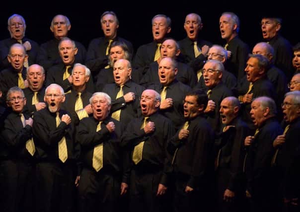 Tideswell Male Voice Choir
Photo by Geoff Ford