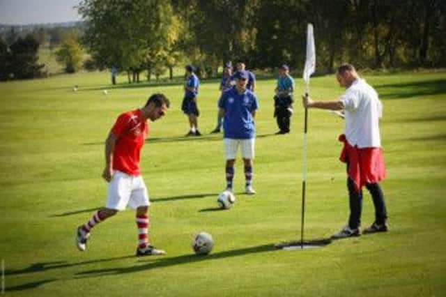 Footgolf has grown in popularity.
