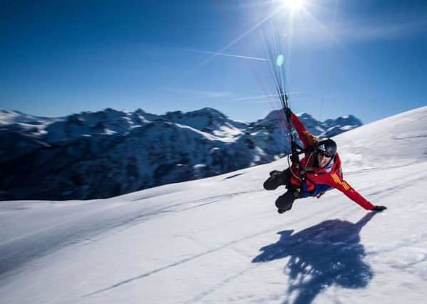 Still from the film Touch part of the Banff Mountain Film Festival World Tour