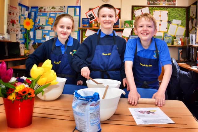 Youngsters at Monyash Primary School have been preparing for the village's May Day event.