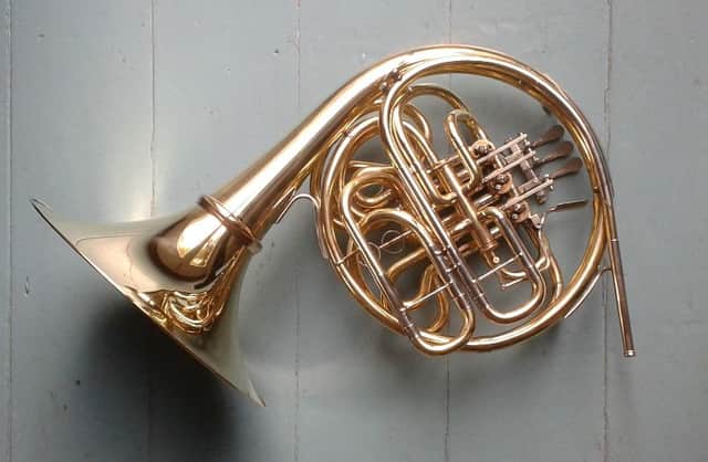 Detectives investigating a burglary in Hathersage have released a photo of a French horn that was stolen from the property.
