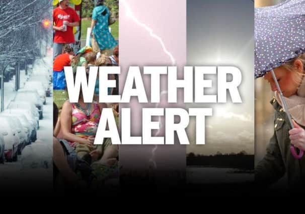 Weather alert...