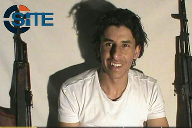 Picturefrom SITE intelligence group stated to depict the Tunisian hotel gunman Seifeddine Rezgui.  (SITE Intelligence Group/PA Wire)