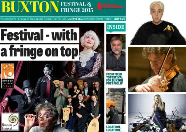 The Buxton Advertiser's Festival & Fringe 2015 supplement.