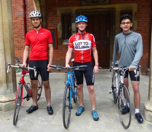 Four Buxton lads to cycle 360 miles in 36 hours