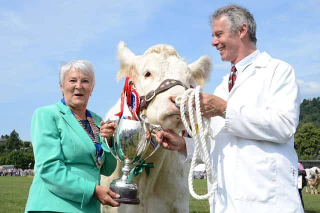 One of the winners at last year's Bakewell Show.