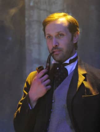 Sam Clemens plays Sherlock Holmes at Buxton Opera House from August 24 to 26.