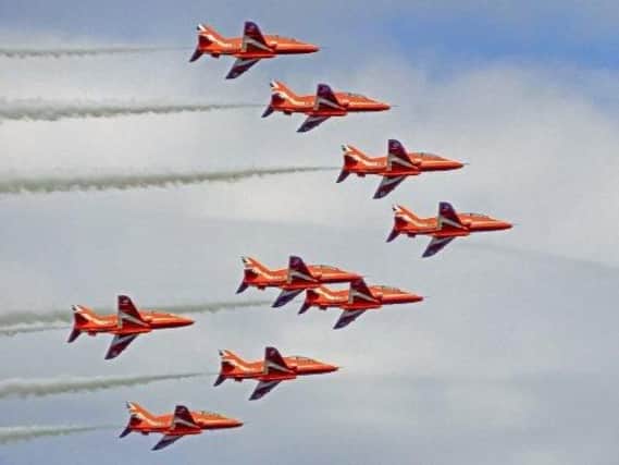 The Red Arrows are set to fly at this year's Chatsworth Country Fair