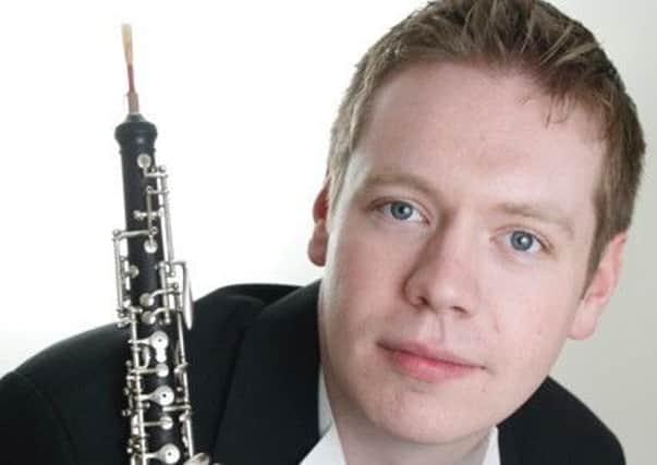 Kenny Sturgeon, principal oboe with the Northern Chamber Orchestra.