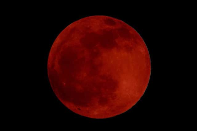 A Super Blood Moon.