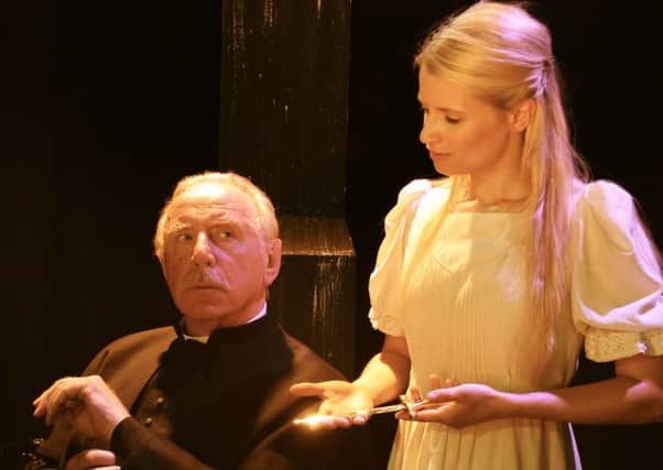 John Lyons and Anna Mitcham in Father Brown: The Curse of the Invisible Man