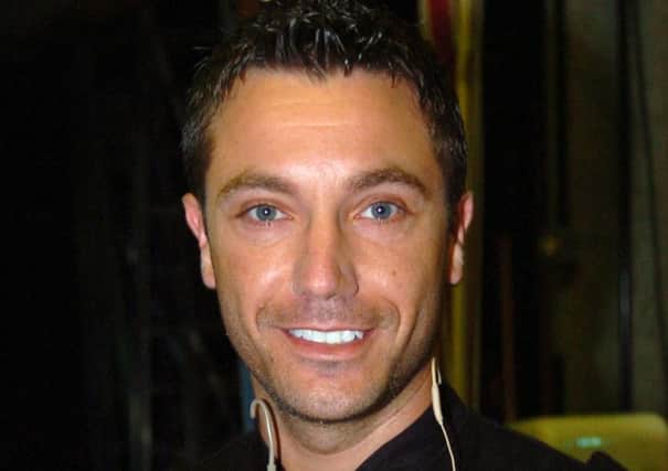 Gino D'Acampo takes part in the Cookery Evening in the Charter Theatre