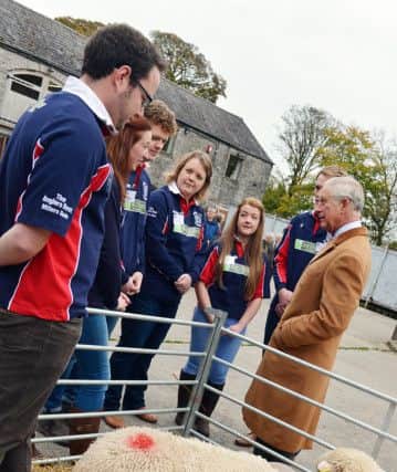 Prince Charles visit countryside fund Farming Life Centre.