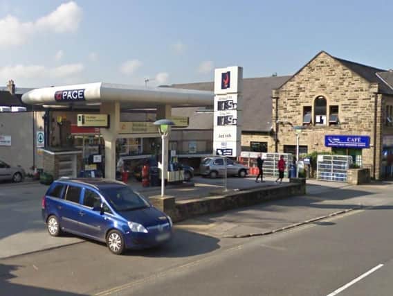 Barron's petrol station in Main Road, Hathersage