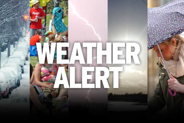 WEATHER WARNING