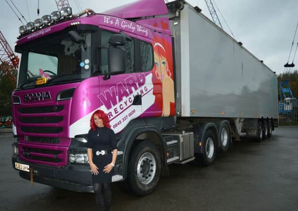 Mum-of-three Kara Rouse has been crowned Trucker of the Year