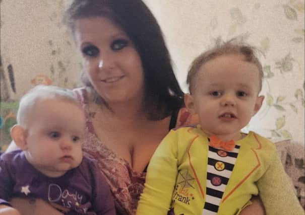 Maddison with her mum Sharni and brother, Jayden
