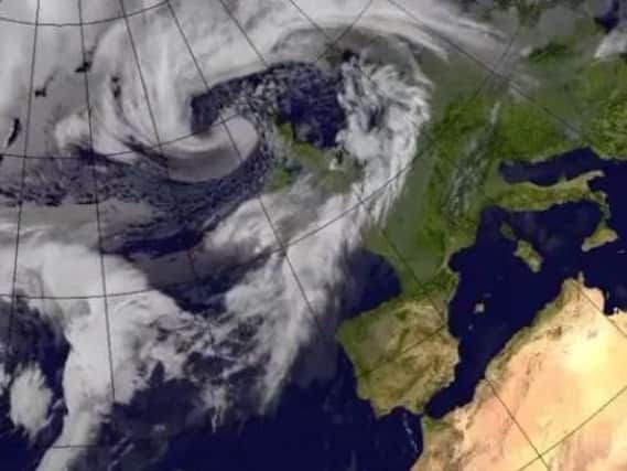 Storm Barney, named by the Met Offie, crosses the UK today