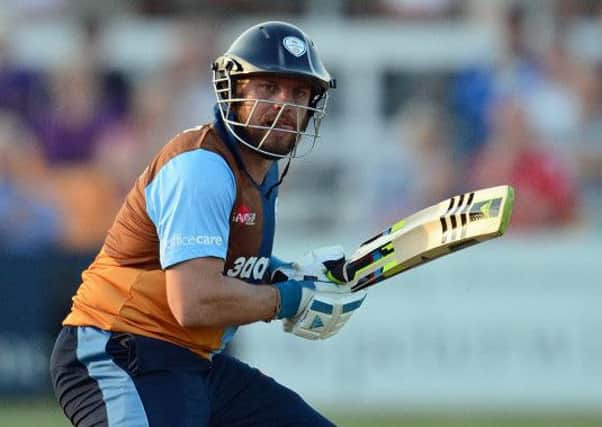 WES DURSTON -- confident that Derbyshire can improve greatly in limited-overs cricket.