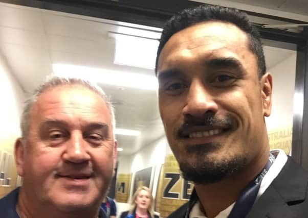 Mark Walker with Jerome Kaino