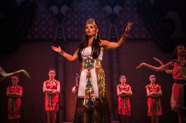 Kelsey Beth Crossley as Princess Jasmine in Aladdin at Buxton Opera House