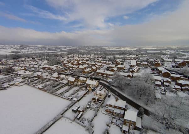 Aerial drone photography taken int he Belper area. Courtesy of Peter Smith.
