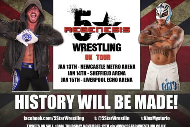 5 Star Wrestling Regenesis UK Tour at Sheffield Arena