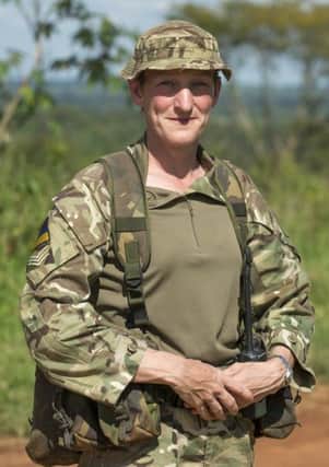 Ruth Calvert. Picture courtesy of Sgt Jamie Peters RLC.