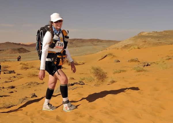 Alice Morrison has won a writing award for her blog about Moroccan life and running across the Sahara Desert.