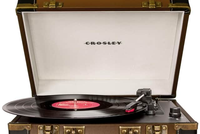 Crosley Executive Portable USB Turntable.