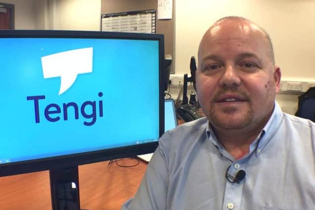 Neil Laycock, CEO of Tengi, the made in Sheffield chat app with prizes