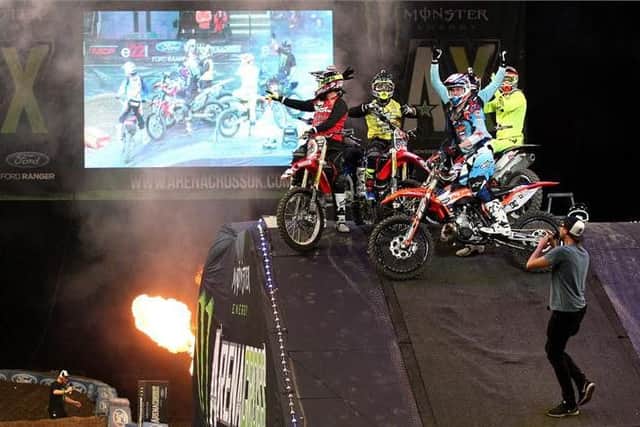 The Freestyle element of Arenacross is always popular