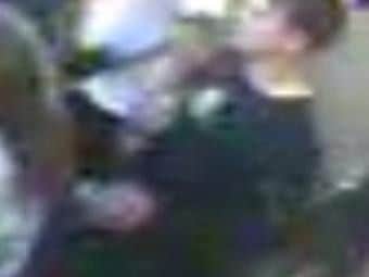 Police want to speak to this man in connection with an assault in a Chesterfield town centre bar.