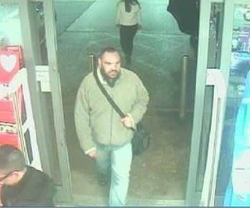 Police in Buxton have released a CCTV image of a man they would like to trace in connection with shop thefts in the town.