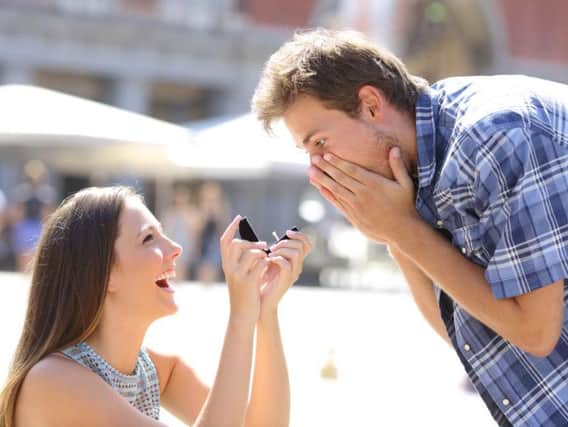 Women proposing to men is becoming more common, and the number of engagements is expected to skyrocket on February 29.