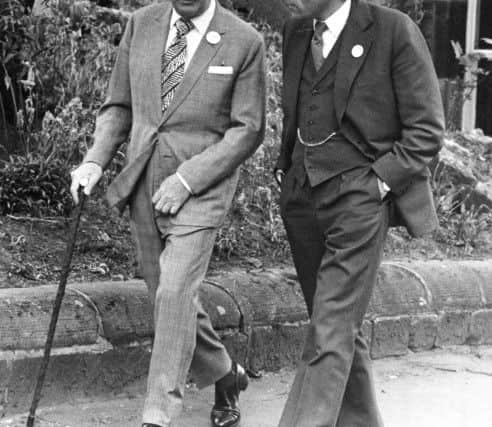 Buxton Advertiser archive, June 1975, Labour cabinet minister Harold Lever and Liberal leader Jeremy Thorpe addressed 1,000 people at a pro Europe rally.
